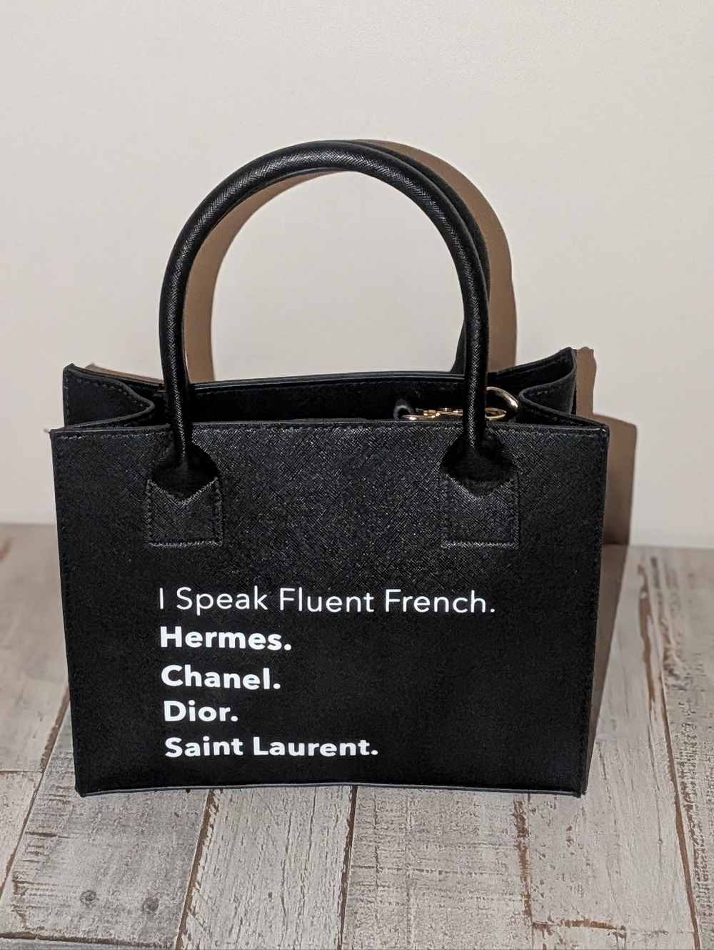 Small Black LA!TC Vegan Tote